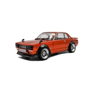 1/18 NISSAN SKYLINE (C10) HAKOSUKA SOLIDO WORKS 1970 ORANGE METALLIC S1813003 SOLIDO