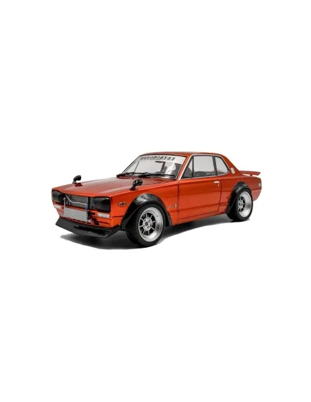 1/18 NISSAN SKYLINE (C10) HAKOSUKA SOLIDO WORKS 1970 ORANGE METALLIC S1813003 SOLIDO