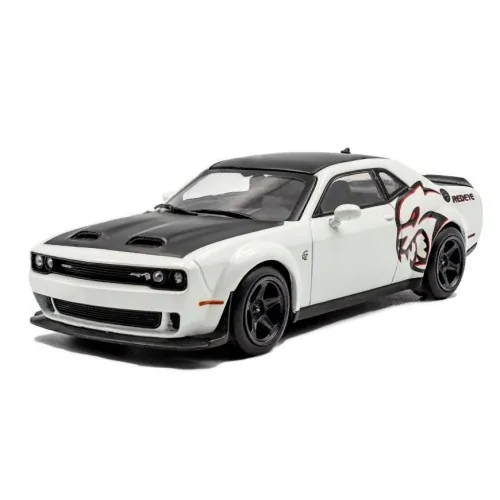1/43 DODGE CHALLENGER SRT HELLCAT REDEYE WIDEBODY CUSTOM 2020 WHITE S4310309 SOLIDO