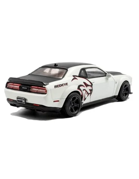 1/43 DODGE CHALLENGER SRT HELLCAT REDEYE WIDEBODY CUSTOM 2020 WHITE S4310309 SOLIDO