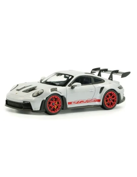 1/43 PORSCHE 911 (992) GT3 RS 2023 MET.ICE GREY/PYRO RED S4314802 SOLIDO