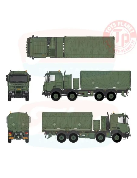 1/50 Scania XT 8X8 Gryphus TEKNO 89760 TEKNO