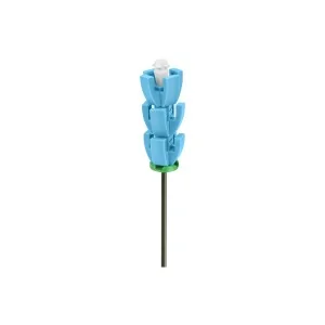 Uovo portafiore con fiore azzurro CUB63 CUBIX