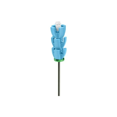 Uovo portafiore con fiore azzurro CUB63 CUBIX