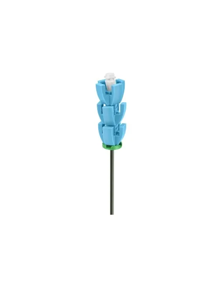 Uovo portafiore con fiore azzurro CUB63 CUBIX