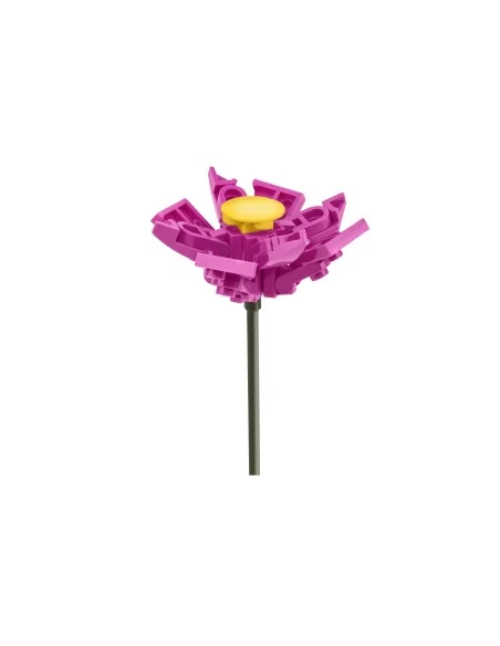 Uovo portafiore con fiore rosa CUB64 CUBIX