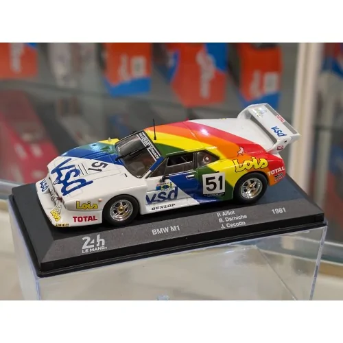 1/43 BMW M1 1981 alliot - darniche - cecotto E136 MODELLI EDICOLA