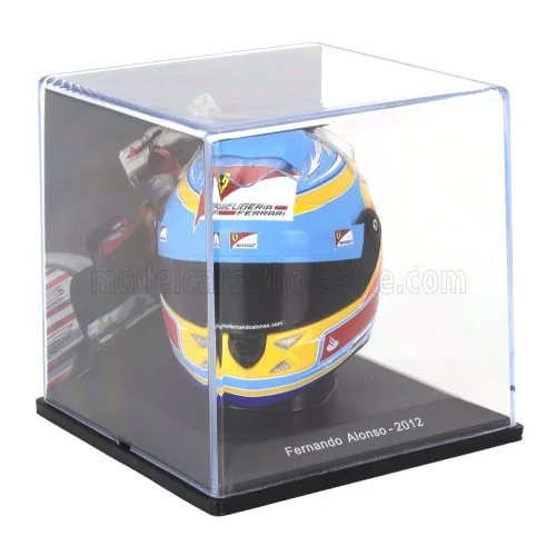 1/5 F1 CASCO HELMET FERNANDO ALONSO F2012 TEAM FERRARI SEASON 2012 E142 CASCHI PILOTI 1/5