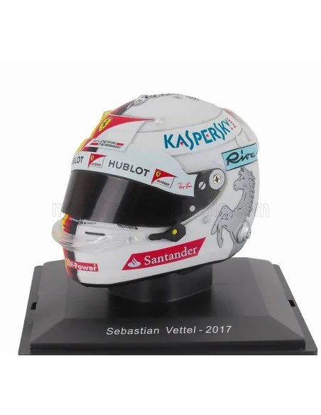 1/5 F1 CASCO HELMET SEBASTIAN VETTEL TEAM SCUDERIA FERRARI SF70H SEASON 2017 E146 CASCHI PILOTI 1/5