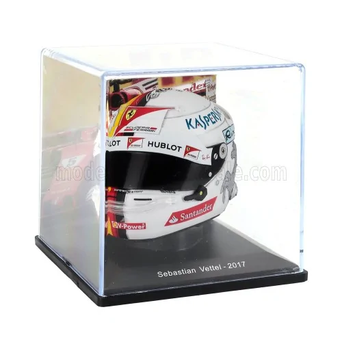 1/5 F1 CASCO HELMET SEBASTIAN VETTEL TEAM SCUDERIA FERRARI SF70H SEASON 2017 E146 CASCHI PILOTI 1/5