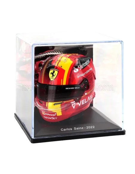 1/5 F1 CASCO HELMET CARLOS SAINZ TEAM SCUDERIA FERRARI SF-25 4th SPAIN GP 2022 E147 CASCHI PILOTI 1/5 1/5 F1 CASCO HELMET CARLOS SAINZ TEAM SCUDERIA FERRARI SF-25 4th SPAIN GP 2022 E147 CASCHI PILOTI 1/5