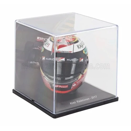 1/5 F1 CASCO KIMI RAIKKONEN TEAM FERRARI SF70H SEASON 2017 E155 CASCHI PILOTI 1/5