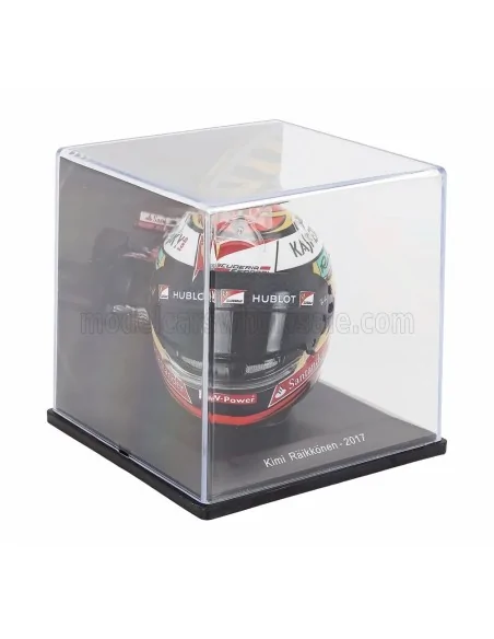 1/5 F1 CASCO KIMI RAIKKONEN TEAM FERRARI SF70H SEASON 2017 E155 CASCHI PILOTI 1/5