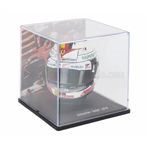 1/5 F1 CASCO TEAM VETTEL 2015 E157 CASCHI PILOTI 1/5