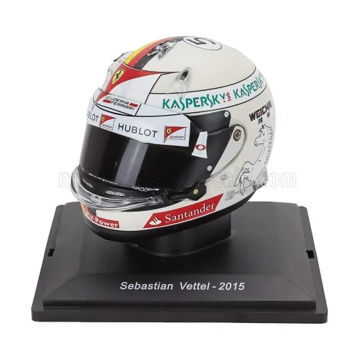 1/5 F1 CASCO TEAM VETTEL 2015 E157 CASCHI PILOTI 1/5