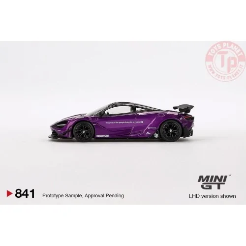 MCLAREN 720S LB WORKS PURPLE 2020 1:64 MGT00841-L Mini Gt