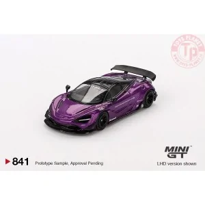 MCLAREN 720S LB WORKS PURPLE 2020 1:64 MGT00841-L MINI GT