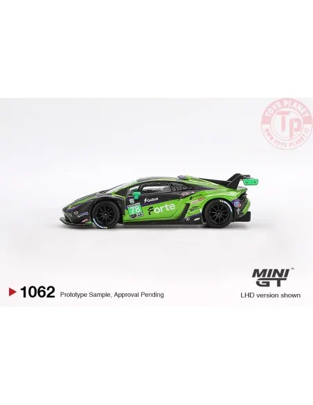1:64 LAMBORGHINI HURACAN GT3 EVO2 n78 FORTE RACING DAYTONA 24 HRS 2024 MGT01062-L MINI GT