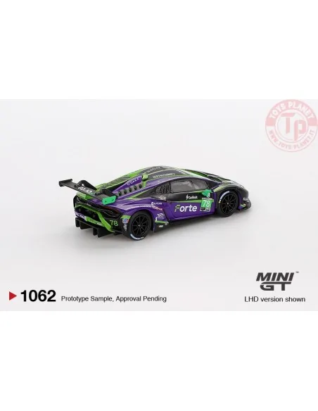 1:64 LAMBORGHINI HURACAN GT3 EVO2 n78 FORTE RACING DAYTONA 24 HRS 2024 MGT01062-L MINI GT