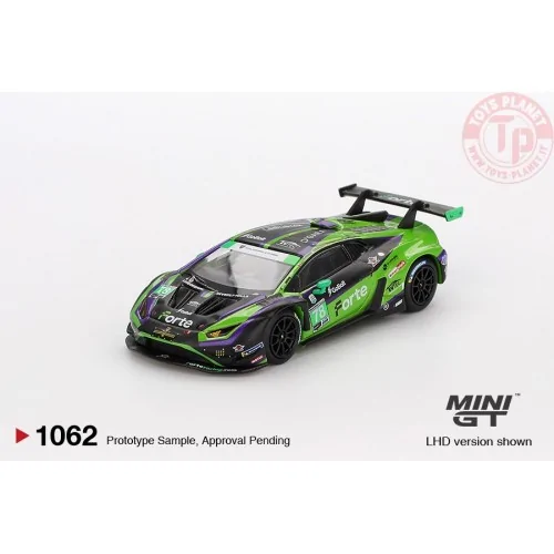 1:64 LAMBORGHINI HURACAN GT3 EVO2 n78 FORTE RACING DAYTONA 24 HRS 2024 MGT01062-L MINI GT