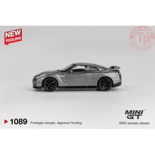 1:64 NISSAN GTR (R35) CRS VERSION DARK METAL GRAY 2013 MGT01089-R Mini Gt