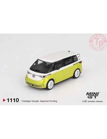 1:64 VOLKSWAGEN ID.BUZZ CANDY WHITE - POMELO YELLOW 2023 MGT01110-L Mini Gt