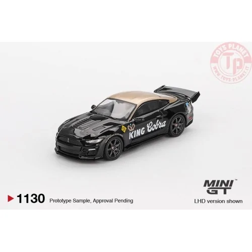 1:64 SHELBY GT500 DRAGON SNAKE CONCEPT BLACK & GOLD 2020 MGT01130-L Mini Gt