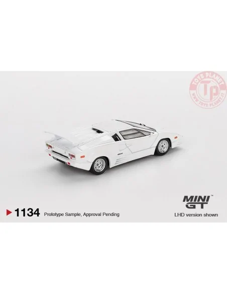 1:64 LAMBORGHINI COUNTACH 25TH ANNIVERSARY WHITE 1989 MGT01134-L Mini Gt