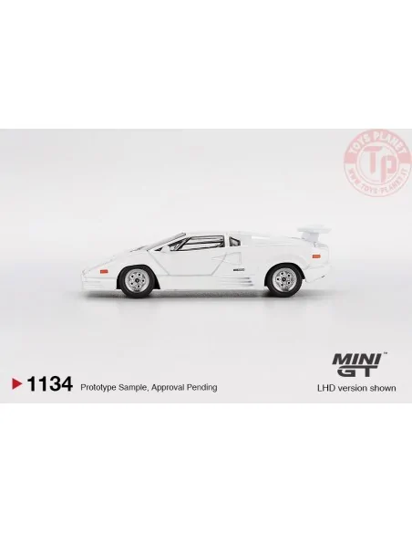1:64 LAMBORGHINI COUNTACH 25TH ANNIVERSARY WHITE 1989 MGT01134-L Mini Gt