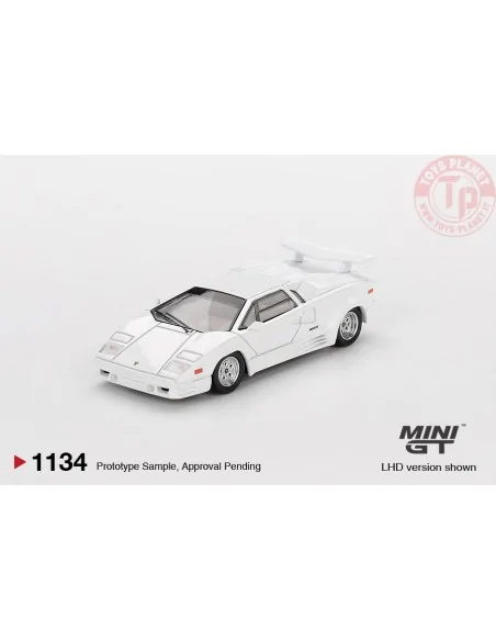 1:64 LAMBORGHINI COUNTACH 25TH ANNIVERSARY WHITE 1989 MGT01134-L Mini Gt