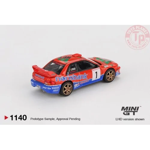 1:64 SUBARU IMPREZA WRC97 n1 DRM CHAMPION 1999 MGT01140-L Mini Gt