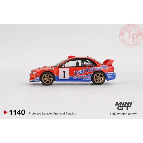 1:64 SUBARU IMPREZA WRC97 n1 DRM CHAMPION 1999 MGT01140-L Mini Gt