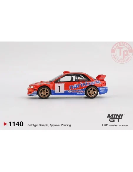 1:64 SUBARU IMPREZA WRC97 n1 DRM CHAMPION 1999 MGT01140-L Mini Gt
