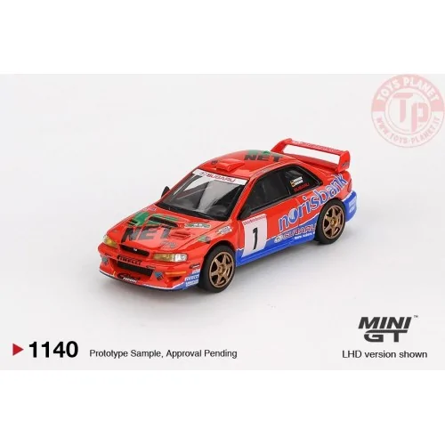 1:64 SUBARU IMPREZA WRC97 n1 DRM CHAMPION 1999 MGT01140-L Mini Gt