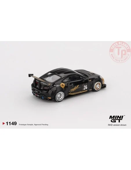1/64 TOYOTA GR SUPRA LB-NATION BLACK & GOLD 2025 MGT01149-R MINI GT