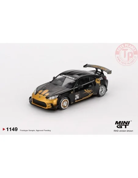 1/64 TOYOTA GR SUPRA LB-NATION BLACK & GOLD 2025 MGT01149-R MINI GT