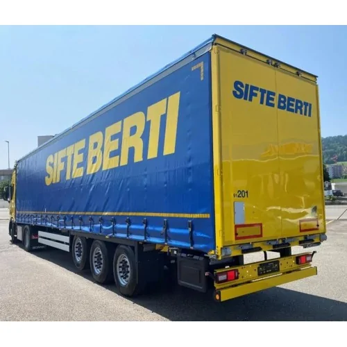 1/50 Sifte Berti Scania NGR Highline 4x2 con rimorchio centinato a 3 assi TEKNO 91209 TEKNO