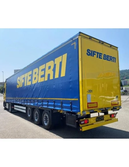 1/50 Sifte Berti Scania NGR Highline 4x2 con rimorchio centinato a 3 assi TEKNO 91209 TEKNO 1/50 Sifte Berti Scania NGR Highline 4x2 con rimorchio centinato a 3 assi TEKNO 91209 TEKNO