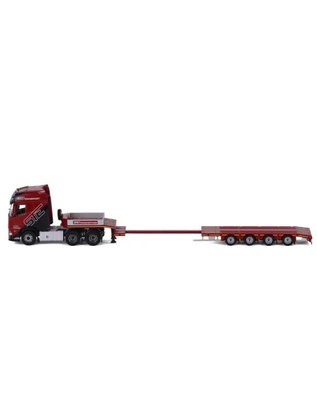 1/50 STE Nieuwleusen DAF XG+ Semi low loader 4 axle CAVALLINO 20-1316 CAVALLINO