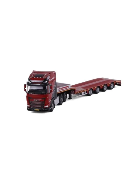 1/50 STE Nieuwleusen DAF XG+ Semi low loader 4 axle CAVALLINO 20-1316 CAVALLINO