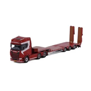 1/50 J26 Trucking Scania S Highline Semi low loader CAVALLINO 20-1364 CAVALLINO