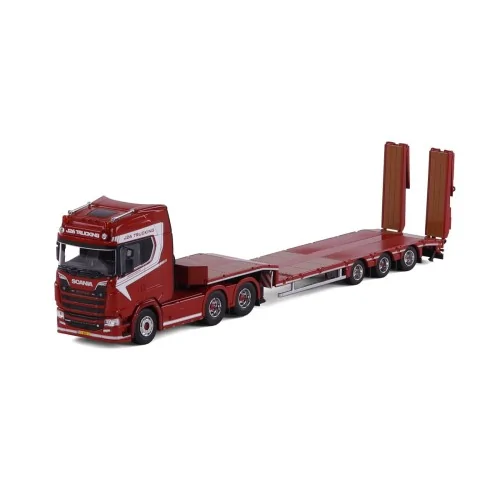 1/50 J26 Trucking Scania S Highline Semi low loader CAVALLINO 20-1364 CAVALLINO