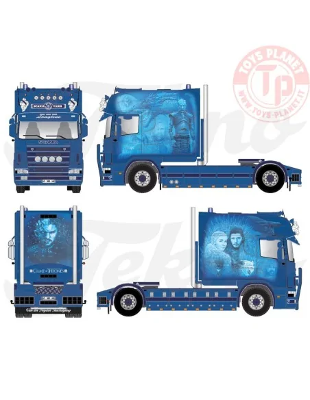 Scania 4-serie Longline 4x2 Transrapid TEKNO 87523 TEKNO