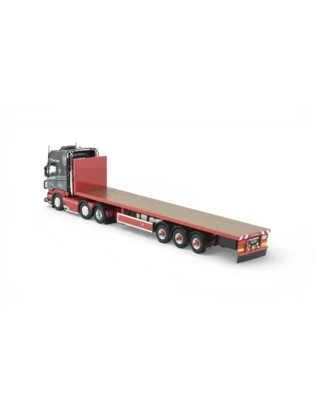 1/50 Holridge Scania R-series Topline 6x2 con rimorchio a pianale 3 assi TEKNO 89577 TEKNO 1/50 Holridge Scania R-series Topline 6x2 con rimorchio a pianale 3 assi TEKNO 89577 TEKNO