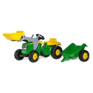 Trattore a pedali John Deere con pala e rimorchio ROLLY TOYS 023110 ROLLY TOYS
