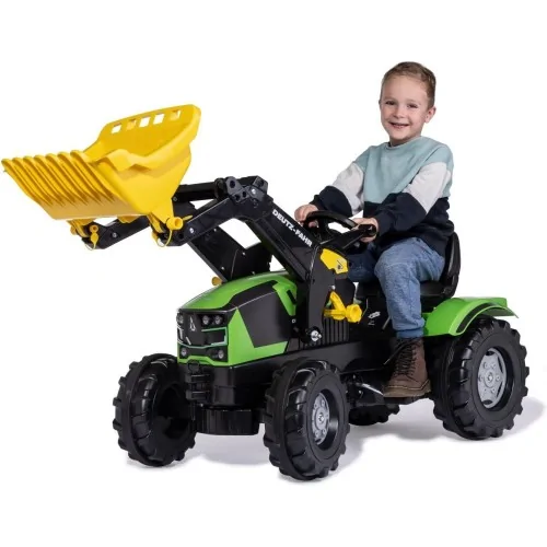 Trattore a pedali DEUTZ-FAHR 5120 con pala ROLLY TOYS 611201 ROLLY TOYS