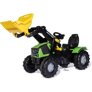 Trattore a pedali DEUTZ-FAHR 5120 con pala ROLLY TOYS 611201 ROLLY TOYS