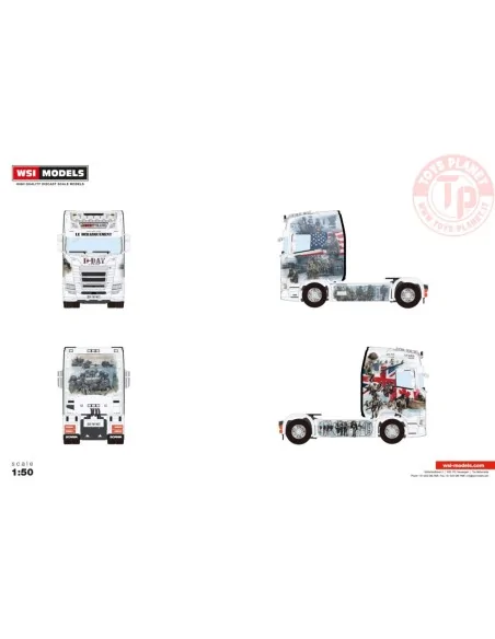 SCANIA S HIGHLINE CS20H 4X2Giberttrans (D-Day) WSI 01-4803 WSI MODELS