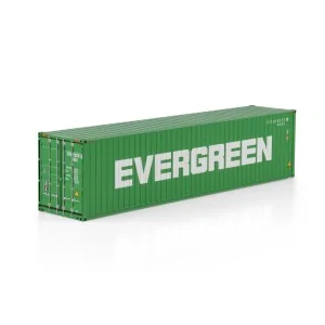 1/50 40FT CONTAINER EVERGREEN WSI 04-2245 WSI MODELS
