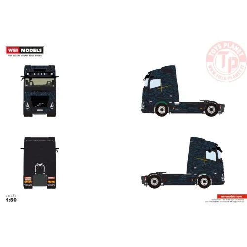 VOLVO FH AERO GLOBETROTTER 4X2 1:50 WSI 04-2236 WSI MODELS